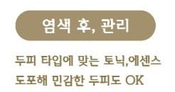 태후사랑 스칼프메이트 가촌점 "머리염색" 특장점 사례 3